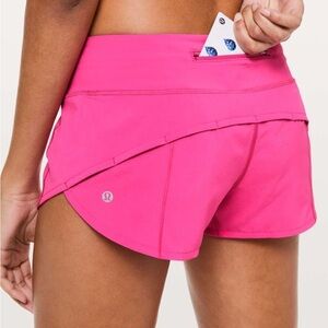 lululemon athletica Bright Pink Women's Athletic Shorts